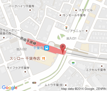 千葉寺駅第3自転車駐車場の地図