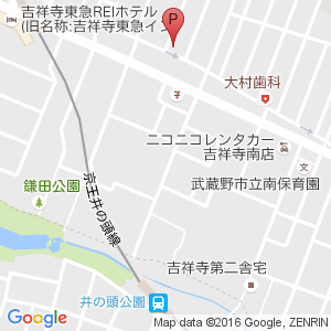 井の頭公園駅の駐輪場一覧 Mapcycleで駐輪場探し