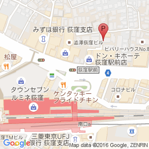 荻窪駅の駐輪場一覧｜MapCycleで駐輪場探し