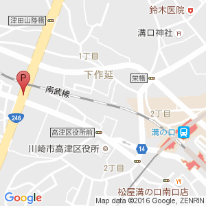 武蔵溝ノ口駅南口周辺自転車等駐車場