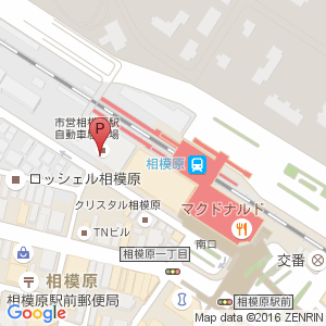 相模原駅南口自転車駐車場 Mapcycleで駐輪場探し