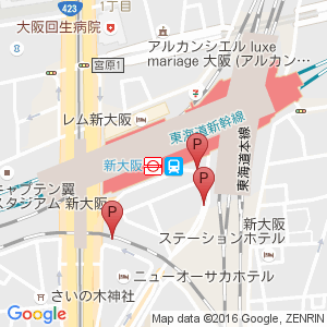 新大阪駅南口自転車駐車場 Mapcycleで駐輪場探し