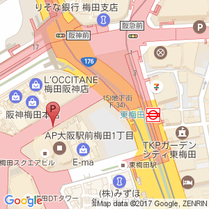 東梅田駅の駐輪場一覧 Mapcycleで駐輪場探し